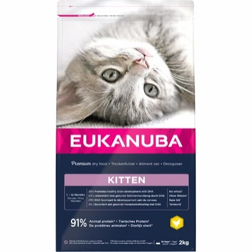 Eukanuba Kätzchenfutter Mit Huhn Und Reis - Von 1 Bis 12 Monaten 3 Eukanuba Kätzchenfutter Mit Huhn Und Reis - Von 1 Bis 12 Monaten