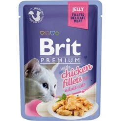 Brit Katzennassfutter Mit Huhn In Gelee 24 Stk X 85 G