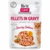 24 X 85 G Brit Katzennassfutter Mit Gesalzenen Lachsfiletstücken In Sauce 2 24 X 85 G Brit Katzennassfutter Mit Gesalzenen Lachsfiletstücken In Sauce -Deutschland Mieze Futter Verkaufs-Shop Brit Care Cat Fillets in Gravy with Savory Salmon 85g 8595602540525 p