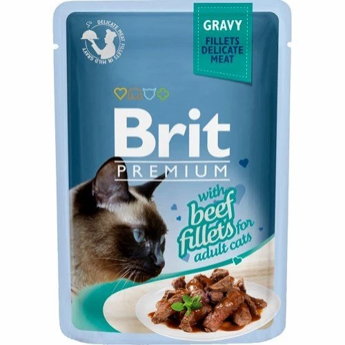 Brit Katzennassfutter Mit Rinderfiletstücken In Sauce 24 Stück X 85 G 3 Brit Katzennassfutter Mit Rinderfiletstücken In Sauce 24 Stück X 85 G