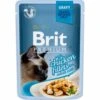 Brit Katzennassfutter Mit Hühnerstücken In Sauce 24 Stück X 85 G