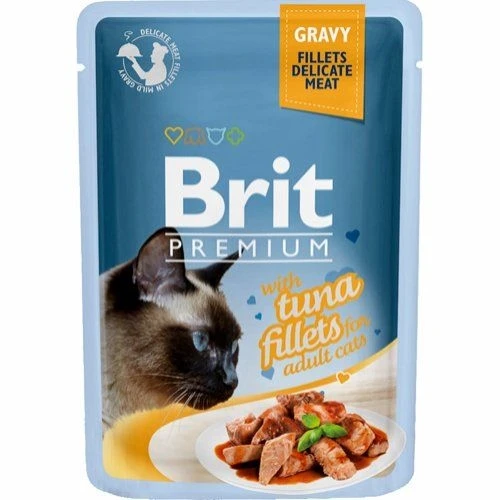 Brit Katzennassfutter Mit Thunfischfiletstücken In Sauce 24 Stück X 85 G 3 Brit Katzennassfutter Mit Thunfischfiletstücken In Sauce 24 Stück X 85 G