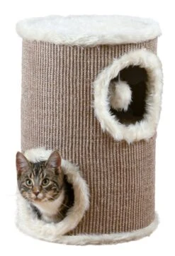 Trixie Katzenkratzturm Mit Sisal - ø 33 Cm - Höhe 50 Cm