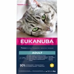 Eukanuba Katzenfutter Adult Mit Huhn Und Truthahn Von 1 Bis 11 Jahren