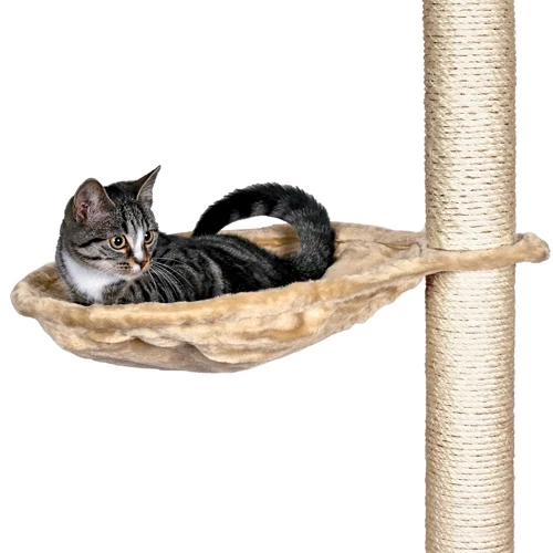 Trixie Hängende Ablage Für Kratzbaum Mit Rahmen - Beige ø 40 Cm 3 Trixie Hängende Ablage Für Kratzbaum Mit Rahmen - Beige ø 40 Cm