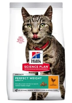 7 Kg Hills Perfect Weight Katzenfutter Mit Huhn - Ab 1 Jahr
