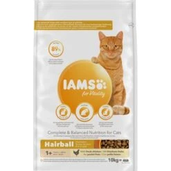 IAMS For Vitality Hairball Ausgewachsene Katzen 1 Jahr +