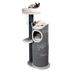 Trixie Juana Kratzbaum 134 Cm Grau Und Hellgrau