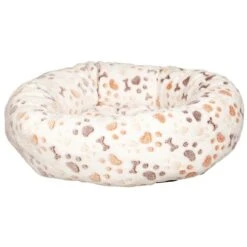 Trixie Hunde- Und Katzenbett Lingo Weiß - Beige -Deutschland Mieze Futter Verkaufs-Shop Lingo bed 50 x 40 cm hvid beige 4011905376851 p