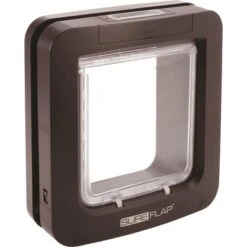 Sureflap Katzenklappe XL Nr. 4 Für Chip 20,7 X 23,4 Cm - Braun